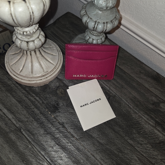 Marc Jacobs Pink Card Holder NWT - Picture 1 of 4